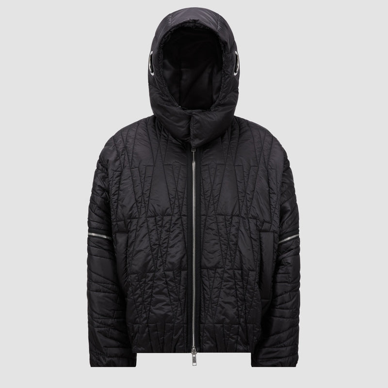 MONCLER X WILLOW SMITH HAISSA 2-IN-1 SHORT DOWN JACKET