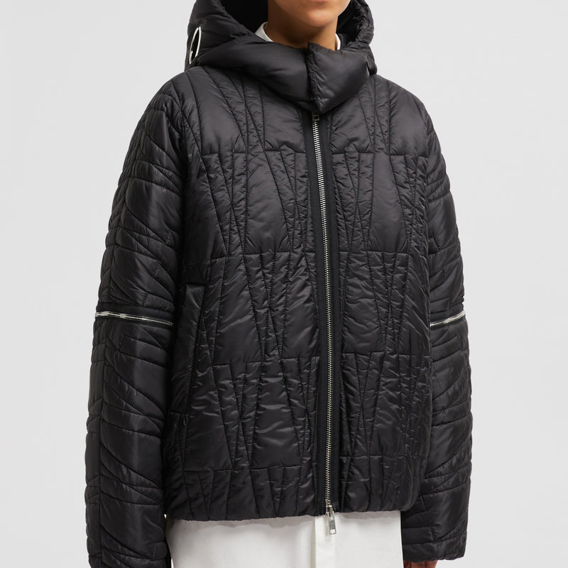 MONCLER X WILLOW SMITH HAISSA 2-IN-1 SHORT DOWN JACKET
