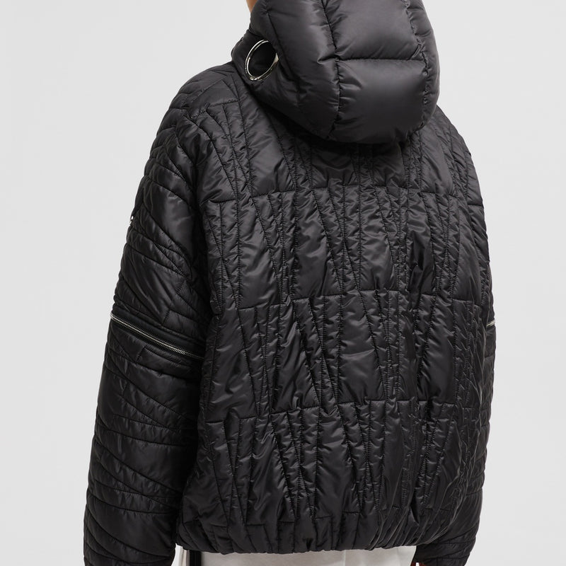 MONCLER X WILLOW SMITH HAISSA 2-IN-1 SHORT DOWN JACKET