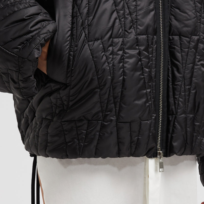 MONCLER X WILLOW SMITH HAISSA 2-IN-1 SHORT DOWN JACKET