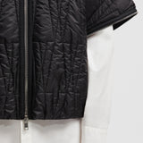MONCLER X WILLOW SMITH HAISSA 2-IN-1 SHORT DOWN JACKET