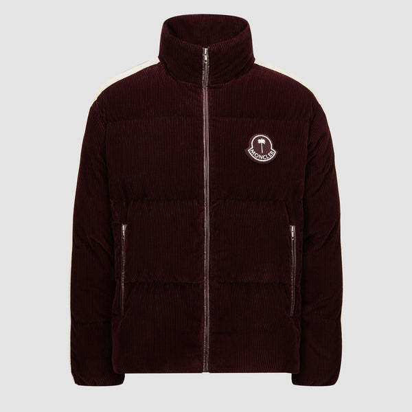 MONCLER X PALM ANGELS ABROLHOS CORDUROY SHORT DOWN JACKET