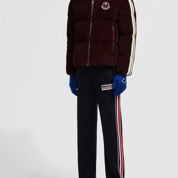 MONCLER X PALM ANGELS ABROLHOS CORDUROY SHORT DOWN JACKET