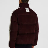 MONCLER X PALM ANGELS ABROLHOS CORDUROY SHORT DOWN JACKET