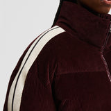 MONCLER X PALM ANGELS ABROLHOS CORDUROY SHORT DOWN JACKET