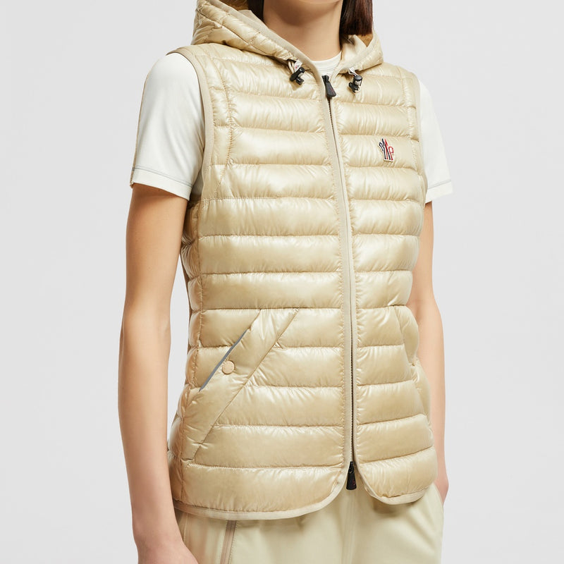 KARURA 2-IN-1 HOODED SHORT DOWN JACKET