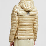 KARURA 2-IN-1 HOODED SHORT DOWN JACKET