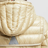 KARURA 2-IN-1 HOODED SHORT DOWN JACKET