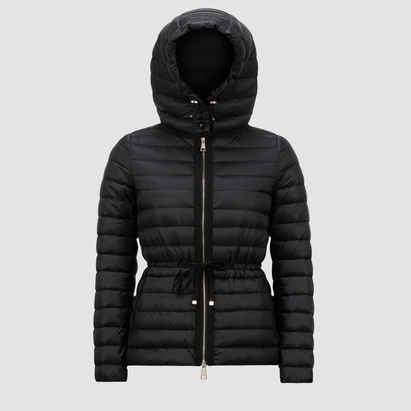 RAIE PACKABLE HOODED SHORT DOWN JACKET