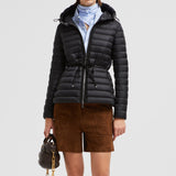 RAIE PACKABLE HOODED SHORT DOWN JACKET