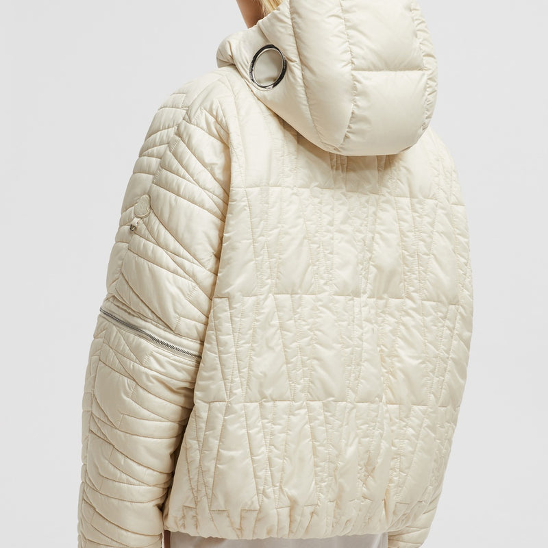 MONCLER X WILLOW SMITH HAISSA 2-IN-1 SHORT DOWN JACKET
