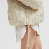 MONCLER X WILLOW SMITH HAISSA 2-IN-1 SHORT DOWN JACKET