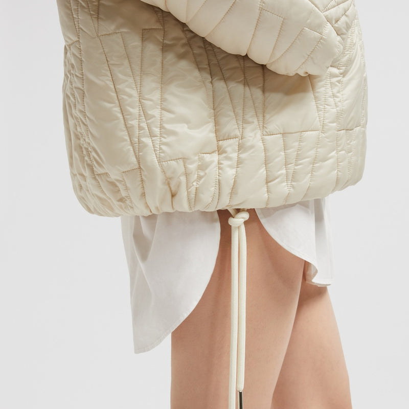 MONCLER X WILLOW SMITH HAISSA 2-IN-1 SHORT DOWN JACKET