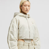 MONCLER X WILLOW SMITH MALEK HOODED SHORT DOWN JACKET