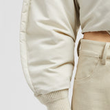 MONCLER X WILLOW SMITH MALEK HOODED SHORT DOWN JACKET