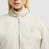 MONCLER X WILLOW SMITH MALEK HOODED SHORT DOWN JACKET