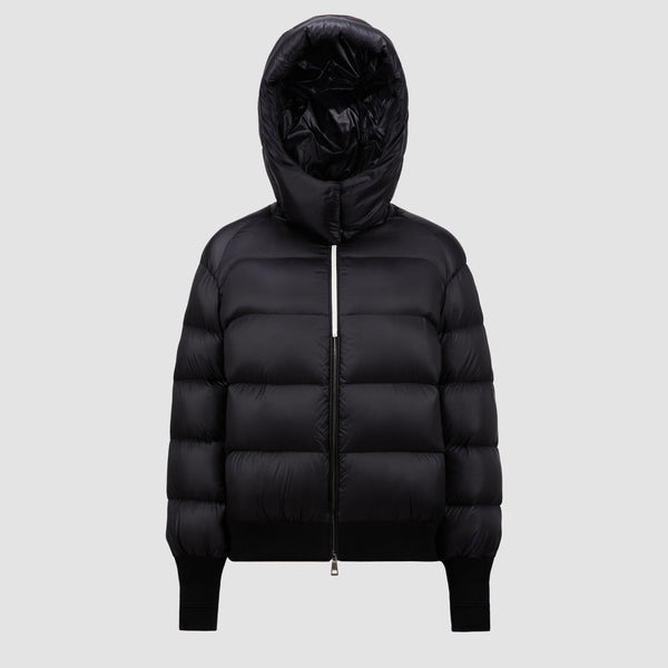 MONCLER X LULU LI POSTERUS HOODED SHORT DOWN JACKET