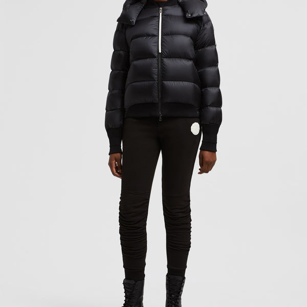 MONCLER X LULU LI POSTERUS HOODED SHORT DOWN JACKET
