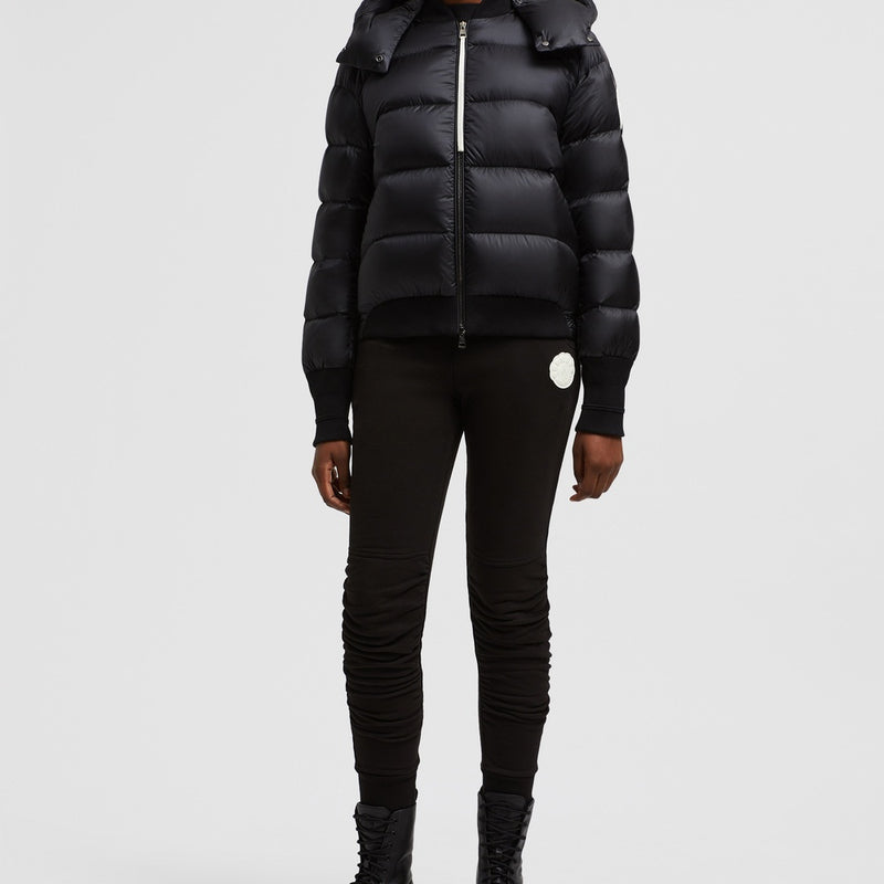 MONCLER X LULU LI POSTERUS HOODED SHORT DOWN JACKET