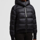 MONCLER X LULU LI POSTERUS HOODED SHORT DOWN JACKET