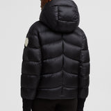 MONCLER X LULU LI POSTERUS HOODED SHORT DOWN JACKET
