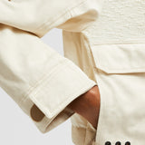 SOIGNES BOUCLÉ & COTTON SHORT DOWN JACKET