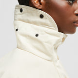 SOIGNES BOUCLÉ & COTTON SHORT DOWN JACKET