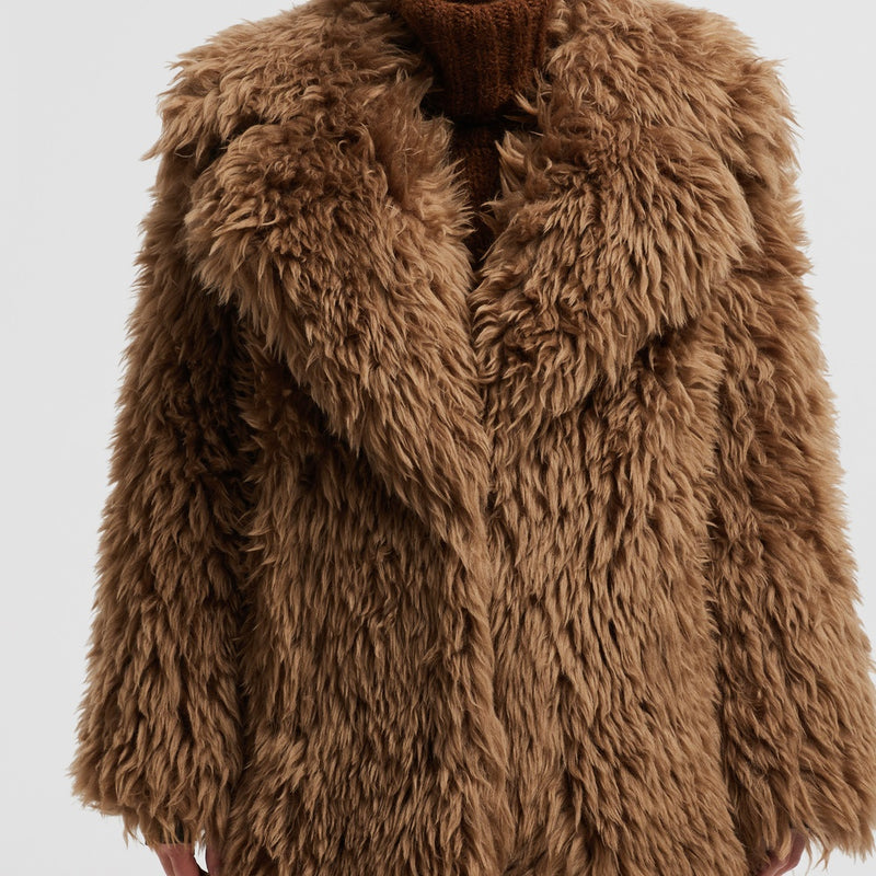 MALENCO PADDED WOOL COAT