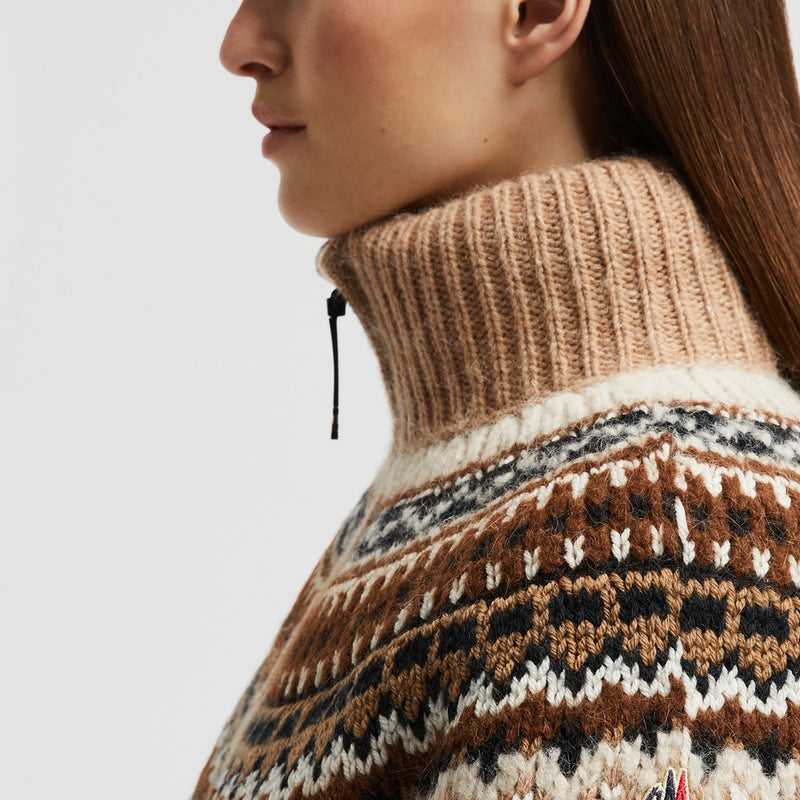 WOOL, MOHAIR & ALPACA SHORT DOWN JACKET