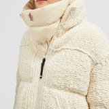 SERFAUS WOOL SHORT DOWN JACKET