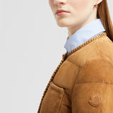LASSAY SUEDE SHORT DOWN JACKET
