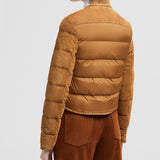 LASSAY SUEDE SHORT DOWN JACKET