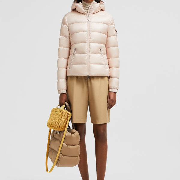 GLES HOODED SHORT DOWN JACKET