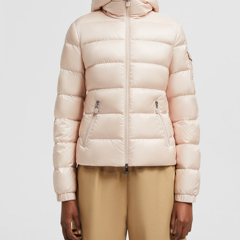 GLES HOODED SHORT DOWN JACKET