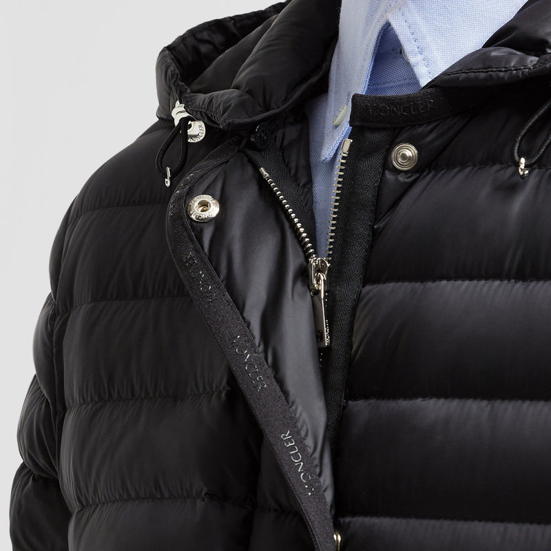 OREDON HOODED MID-LENGTH DOWN JACKET