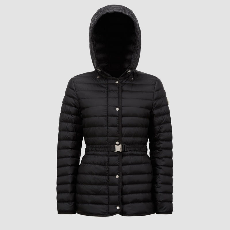 OREDON HOODED MID-LENGTH DOWN JACKET