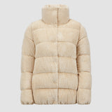 COCHEVISSE METALLIC CORDUROY SHORT DOWN JACKET