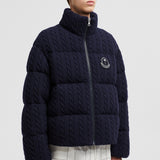 MONCLER X PALM ANGELS AUSTRU WOOL SHORT DOWN JACKET