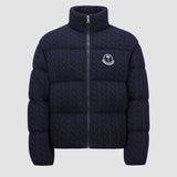 MONCLER X PALM ANGELS AUSTRU WOOL SHORT DOWN JACKET