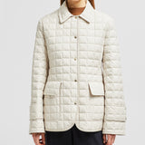 EPINAL SQUARE-QUILTED DOWN SHIRT JACKET