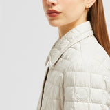 EPINAL SQUARE-QUILTED DOWN SHIRT JACKET