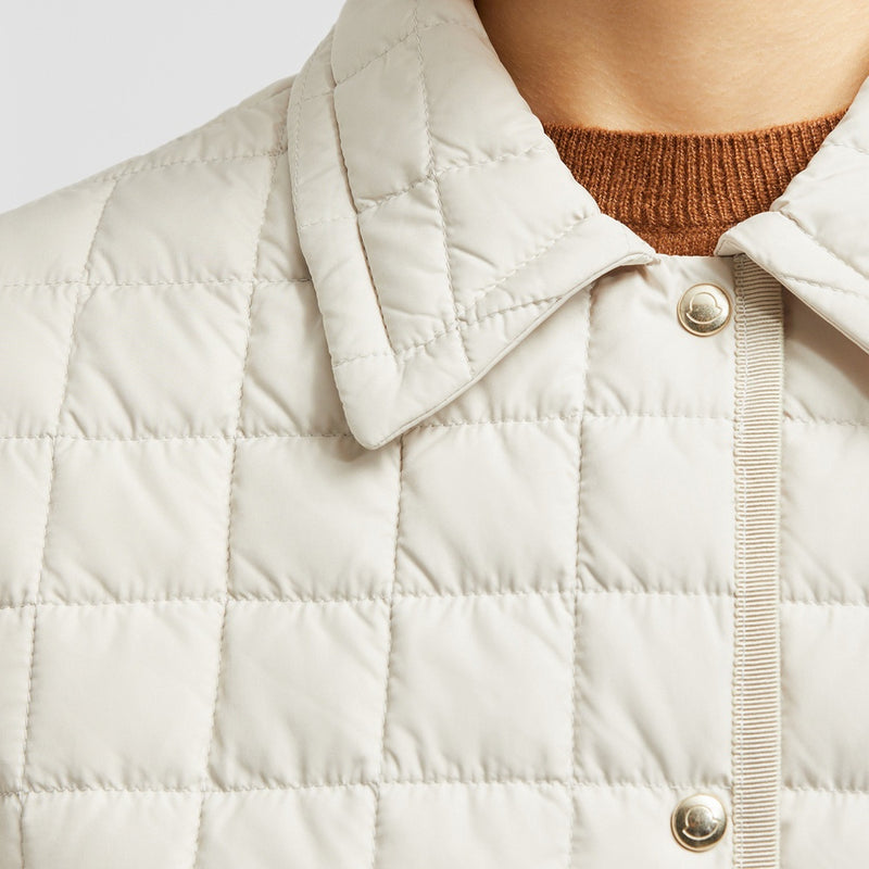 EPINAL SQUARE-QUILTED DOWN SHIRT JACKET