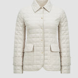 EPINAL SQUARE-QUILTED DOWN SHIRT JACKET