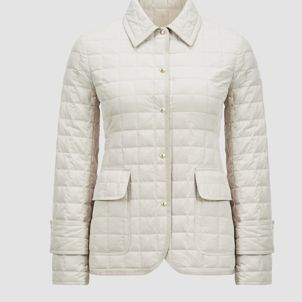 EPINAL SQUARE-QUILTED DOWN SHIRT JACKET