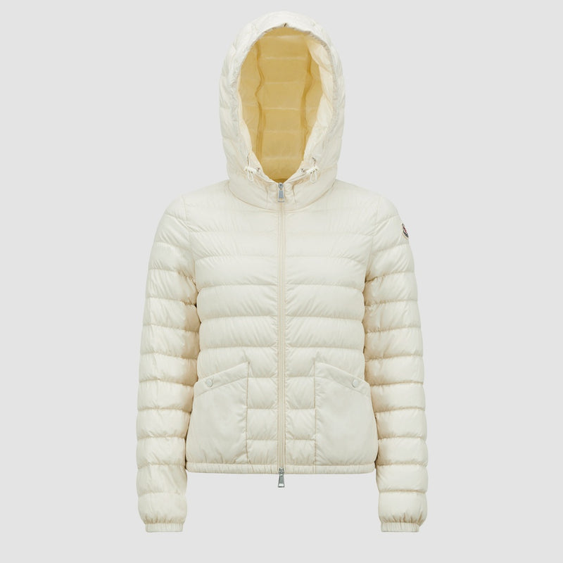 HEDE HOODED SHORT DOWN JACKET