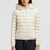 HEDE HOODED SHORT DOWN JACKET