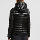 KARURA 2-IN-1 HOODED SHORT DOWN JACKET