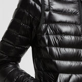 KARURA 2-IN-1 HOODED SHORT DOWN JACKET