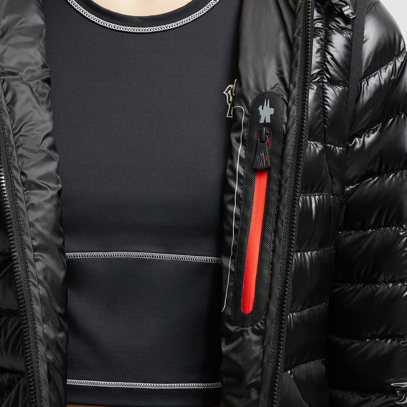 KARURA 2-IN-1 HOODED SHORT DOWN JACKET