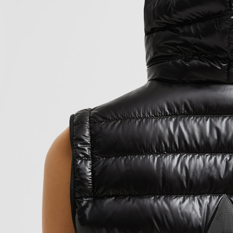 KARURA 2-IN-1 HOODED SHORT DOWN JACKET